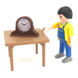 Reloj Vintage Custom Compatible Playmobil Diorama