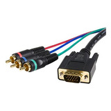 Startech.com Cable Vga A Rca De 3 Pes (0.9 M) - Rca Breakout