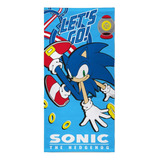 Toallon Infantil Piñata 70x130 - Sonic Ring