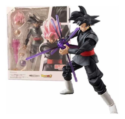 Súper Increíble Figura Anime Dragón Ball Goku Black Vegeta