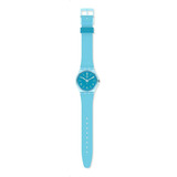 Swatch Reloj Turquoise Tonic Pulsera Movimiento Cuarzo Color De La Malla Turquesa Color Del Bisel Turquesa Color Del Fondo Turquesa