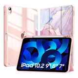 Funda Para iPad 10.2 9ª 8ª 7ª Generación Protector Pink
