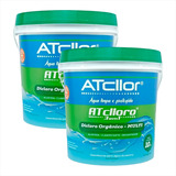 Cloro Piscina Tratamento 3x1 Multi Ação Genco 10kg Kit C/2