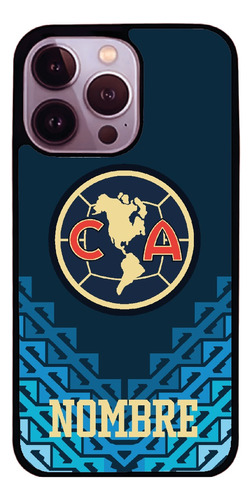 Funda Logo America Azul Motorola Personalizada