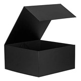 Cajas De Regalo Negras 16 Pack, Cierre Magnético, Empaque Pa