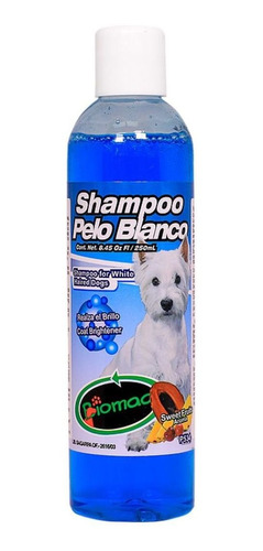 Shampoo Para Pelo Blanco 250 Ml Marca Biomaa