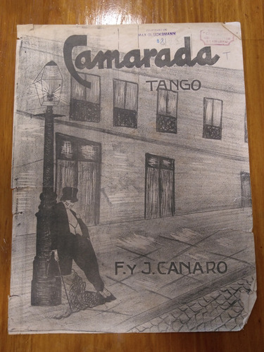 Camarada Canaro Partitura Tango