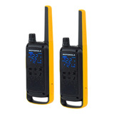 Kit 6 Rádio Comunicador Motorola Ht T470 Uhf A Prova D'água 