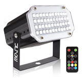 36 Led Mini Flat Par Light Luz Escenario Fiesta Rgb Control