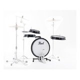 Bateria Pearl Compact Traveler + Kit Toms 10  14  + Fundas +