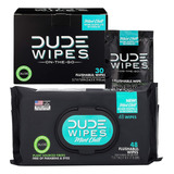 Dude Wipes Flushable Wipes, Quit Toilet Paper Starter Kit, M