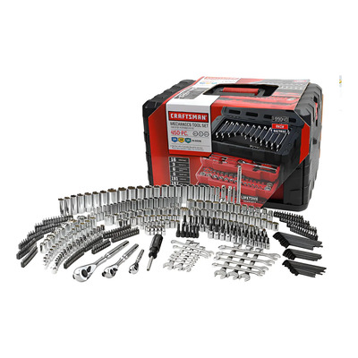 Caja Craftsman 450 Pc Herramienta Mecanica Autocle 1\u002F2 1\u002F4  | Meses sin interés