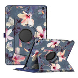 Funda Fintie 360 P/ Amazon Fire Hd 10 Y Plus 11ª Gen Flores