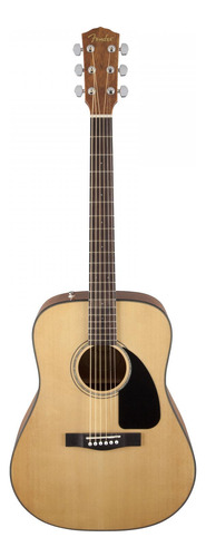 Guitarra Acústica Fender Cd-60 V3 Con Estuche Natural
