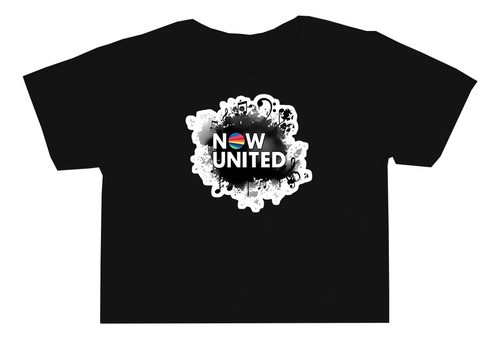 Cropped Now United Blusinha K-pop Camiseta A Pronta Entrega 