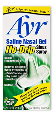 Suero Fisiologico  Ayr Saline Gel Nasal Sin Goteo En Aerosol