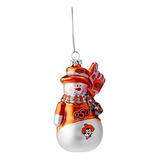 Brand: Boelter Brands Ncaa Glitter Snowman Ornament