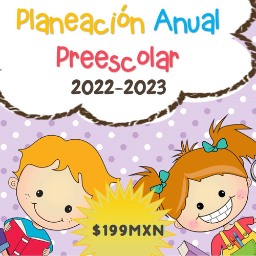 Planeación Preescolar Anual Promoción!!
