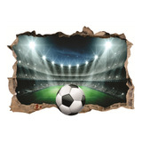 Vinilos Efecto Hueco 3d Futbol - Cali - 1m X 60cm  