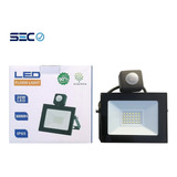 Foco Proyector  20w C/sensor Certificacion Sec Ip65 6500k