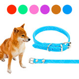 Collar Silicona Perro Lisa Hipoalergénica Colores 54x2,5 Cm