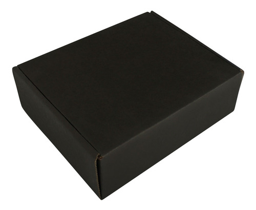 10 Mailbox 30x30x9.5 Cm Caja De Envíos Color Negro Gr-1
