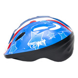 Capacete Ciclismo Criança Azul América Jet Adventure Bike