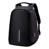 Mochila Backpack Antirrobo Laptop Puerto Usb Carga Portátil