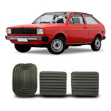 Kit Capa Pedal Freio Embreagem Acelerador Gol Bx 1980 A 1985