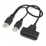 Adaptador Cable Usb A Sata Disco Duro 2.5 Notebook + Envio 