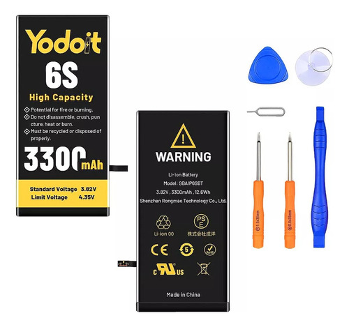 Batería Para iPhone 6s 3300mah Con Tools Alta Capacidad A+