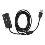 Adaptador De Tarjeta De Sonido Usb A Conector Para Auricular