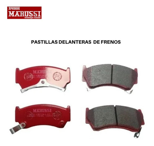 Pastillas Delanteras De Frenos Nissan Almera 2.0 1995-2000 Foto 2