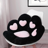 Otniap Lindas Almohadas De Felpa Con Diseo De Pata De Gato,