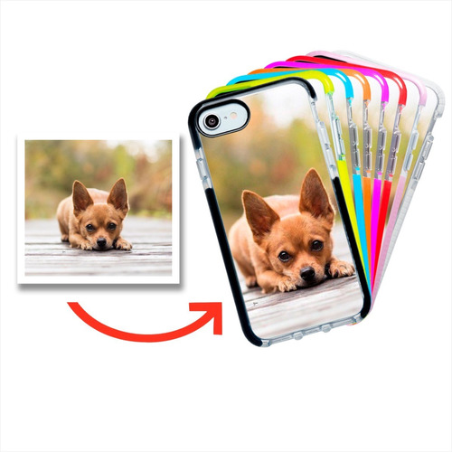 Funda Para iPhone Ultra Impacto Personalizada Con Tu Foto