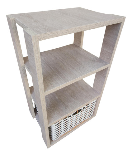 Organizador Mesa Canasto De Suncho Cocina Baño C/rueda