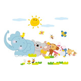 Pegatinas Sticker Vinil De Pared Infantiles Elefante Bebé