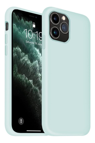 Funda Ouxul Para iPhone 11 Pro Max 6.5 (verde Menta)