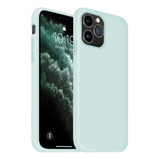 Funda Ouxul Para iPhone 11 Pro Max 6.5 (verde Menta)