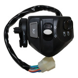 Mando Izquierdpara Motocicleta Modelo At-110rt Con Led