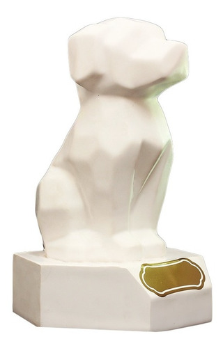 Urna Para Cenizas De Mascota - Perro Escultura 