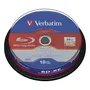 Bd-re Disc Verbatim, 25 Gb, 2 Velocidades, Paquete De 10 Eje | Envío gratis