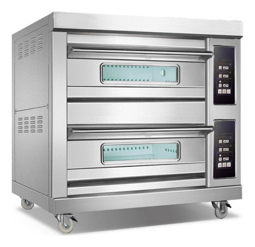 Horno Pizzero Doble Eléctrico Digital Silcook 