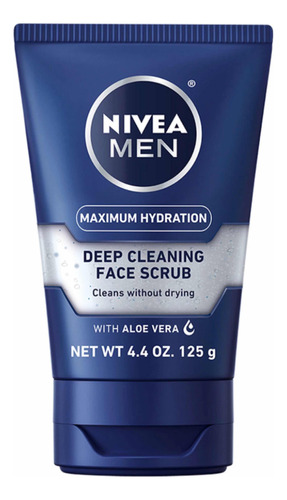 Nivea Men Exfoliante Facial Con Aloe Vera Deep Cleaning 125g