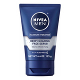Nivea Men Exfoliante Facial Con Aloe Vera Deep Cleaning 125g