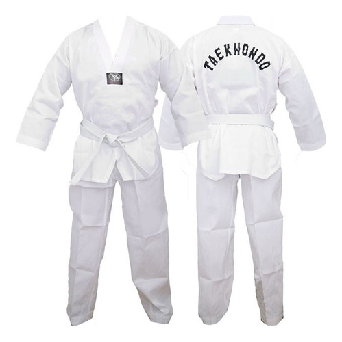 Dobok Taekwondo Traje Wtf Uniforme Niños T 1/5 Keep Calm