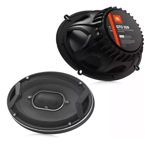 Parlante Jbl Gto939, Negro De 3 Vias  6  X 9  - 2 Unidades