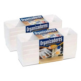 Organizador Interconectable De Cajones X2 - Colombraro