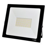 Reflector Proyector Led Bright 150w 220v 6500k Luz Fria B Color De La Carcasa Negro