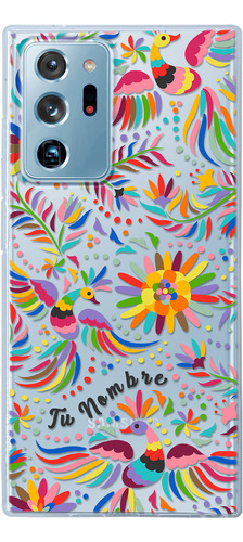 Funda Para Galaxy Tenango Colorido Mexicano Con Tu Nombre